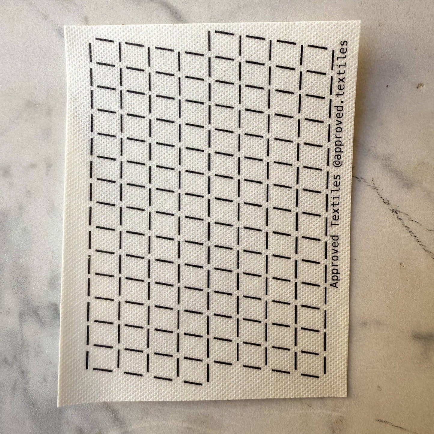 Agnes Martin No 2 Mending + Embellishment Transfer