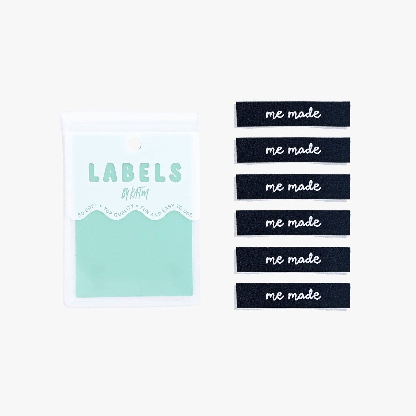 Me Made End Fold Woven Labels | Case of 6 Units