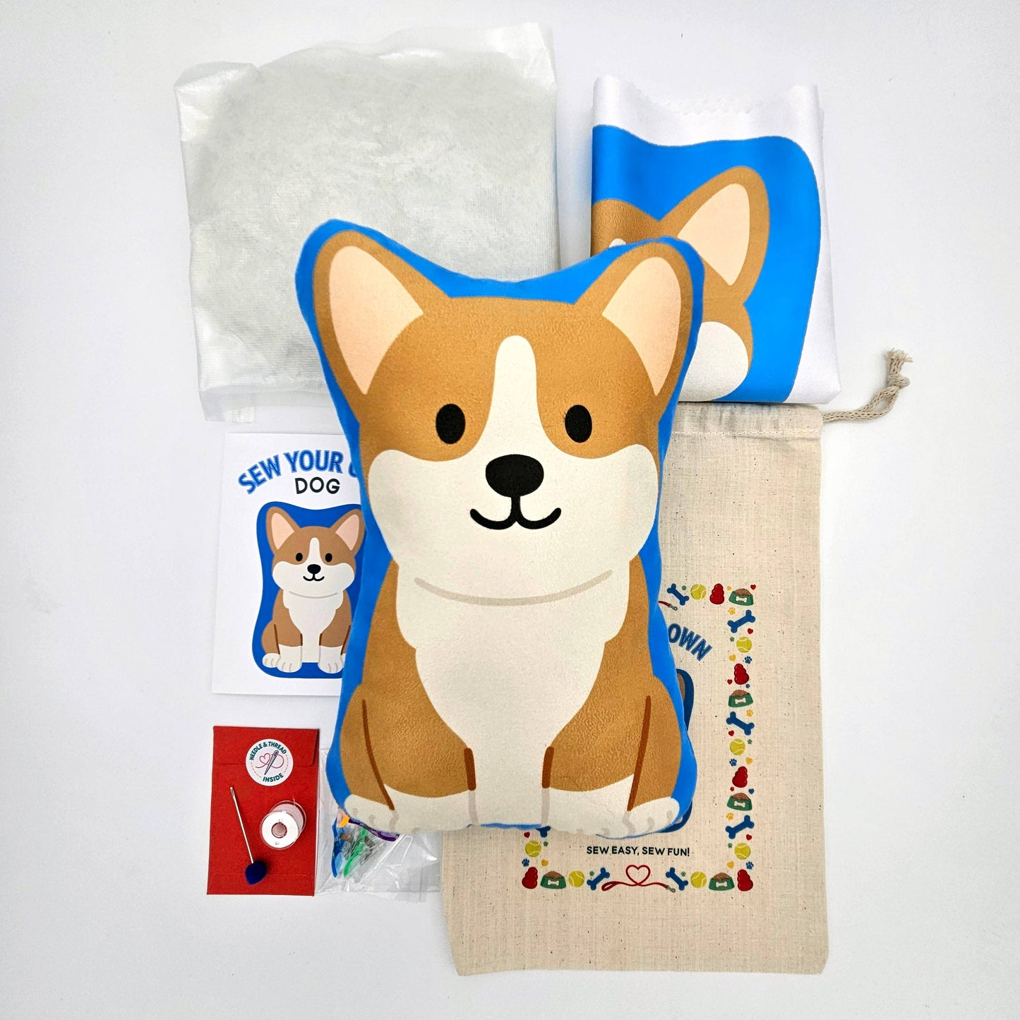 DIY Dog Sewing Kit - Corgi