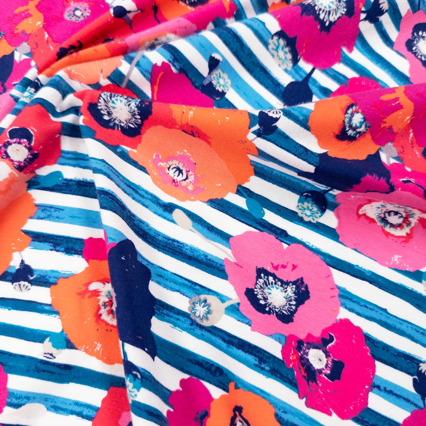 Jersey Knit - Paparounes Crimson