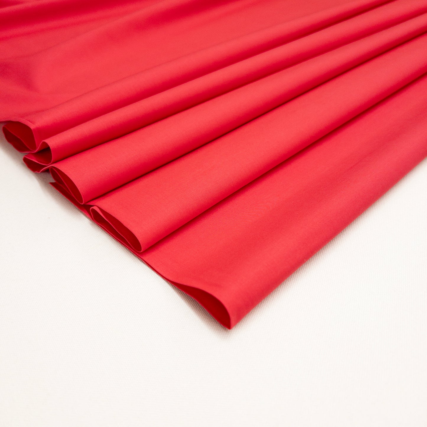 Organic Cotton Poplin in Flamingo