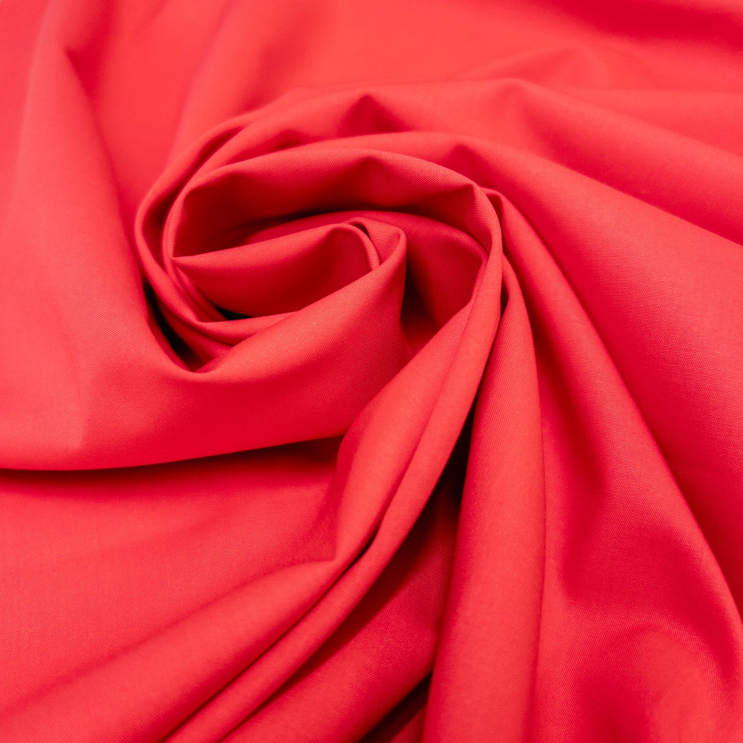 Organic Cotton Poplin in Flamingo