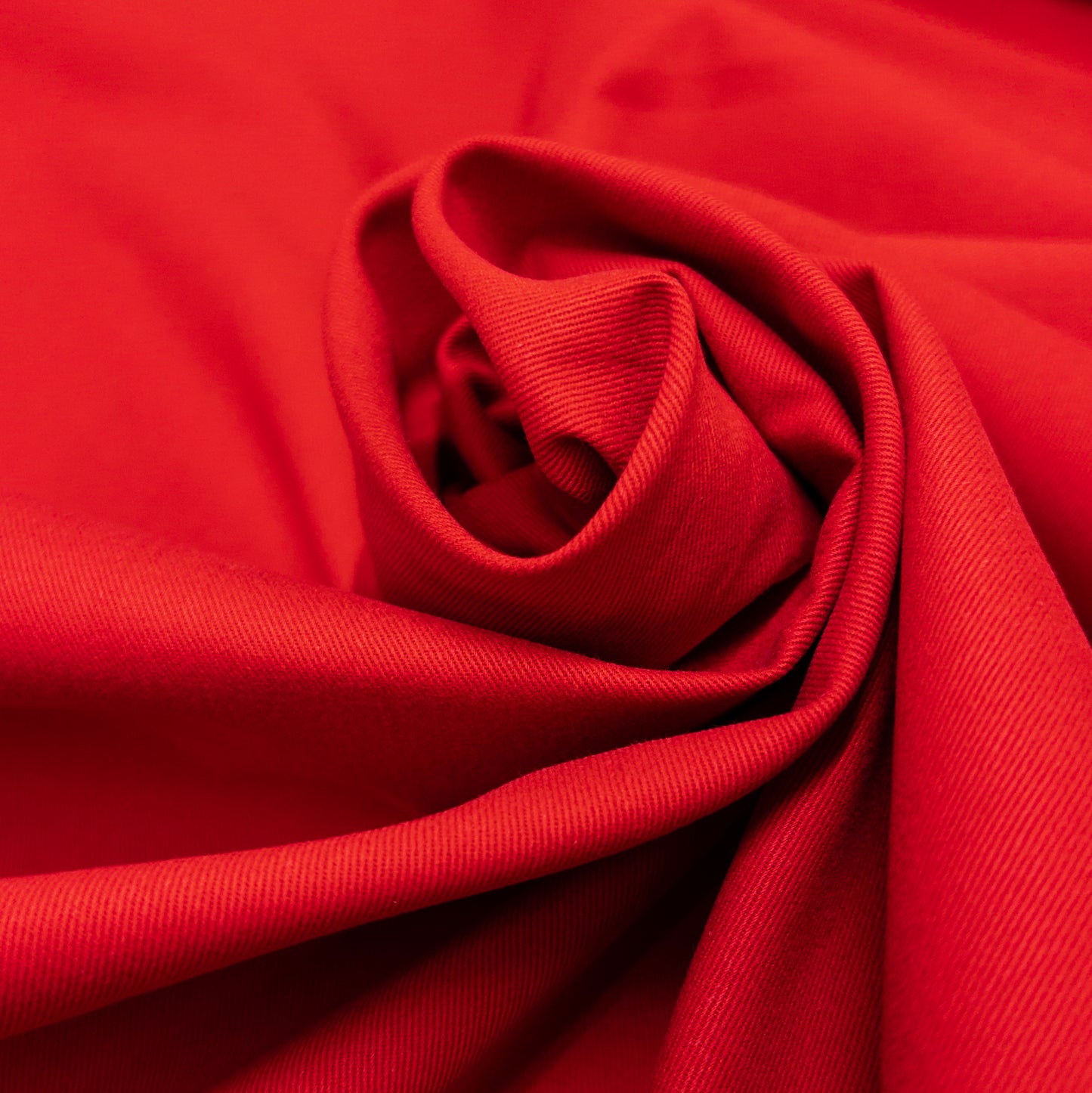 Sanded Cotton Twill in Red