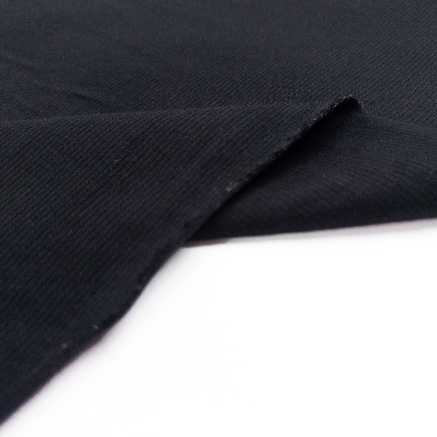 Rib Jersey in Black