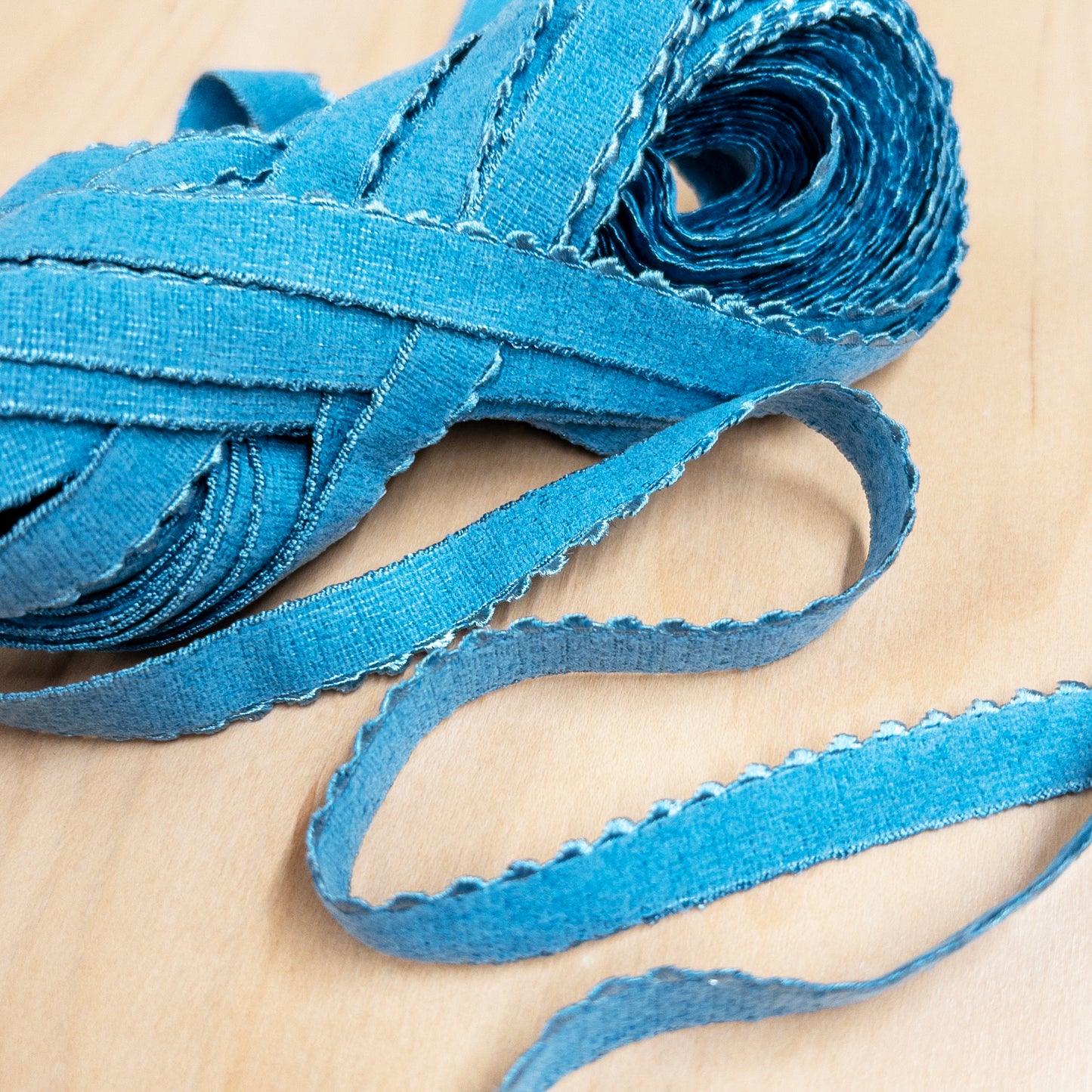 Picot Edge Plush Lingerie Elastic