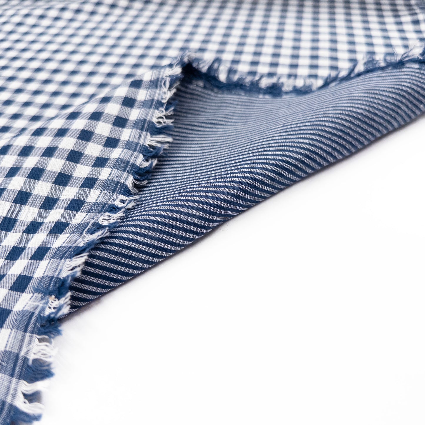 Double Side Double Gauze in Blueberry - Deadstock