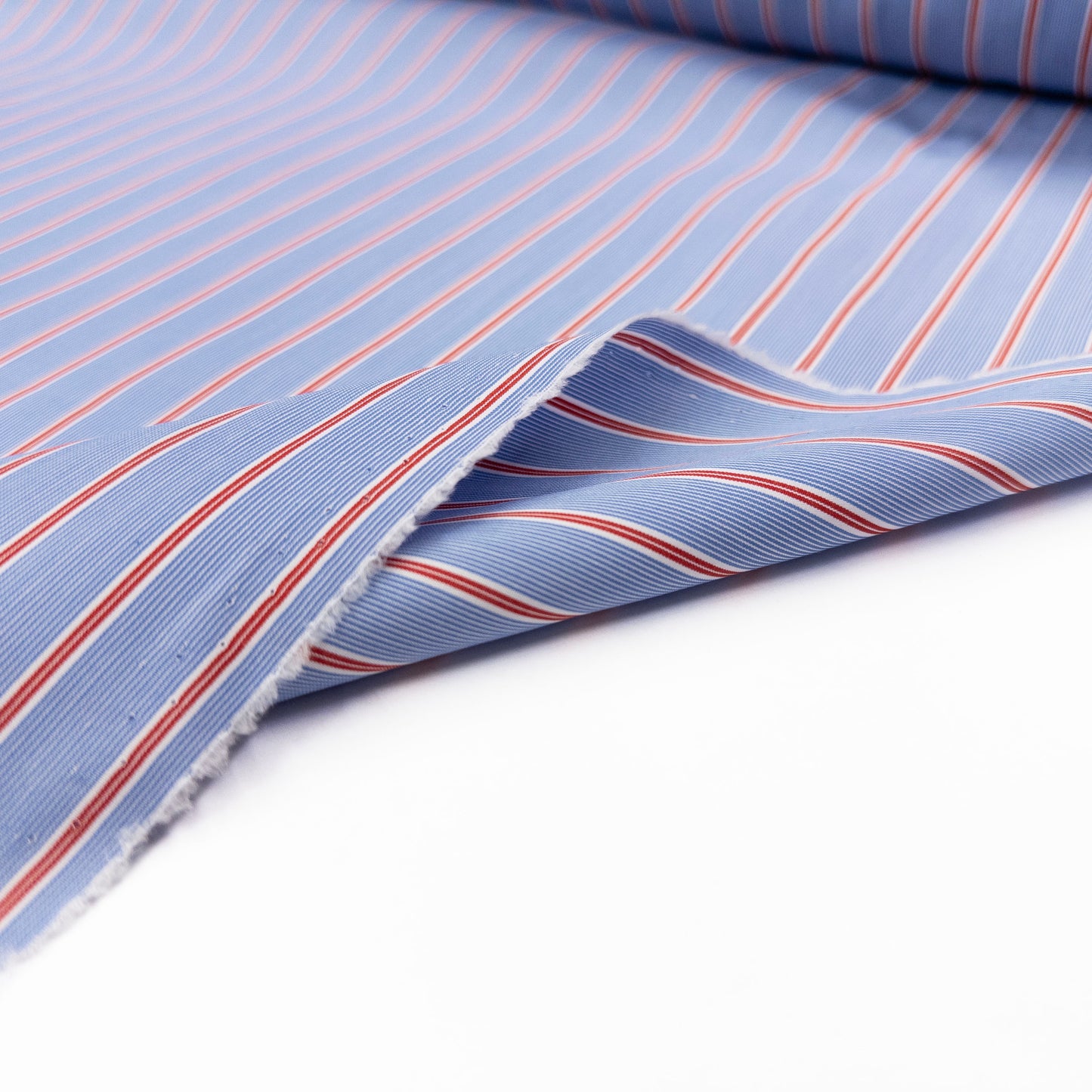 Cotton Shirting in Blue Bell - Deadstock