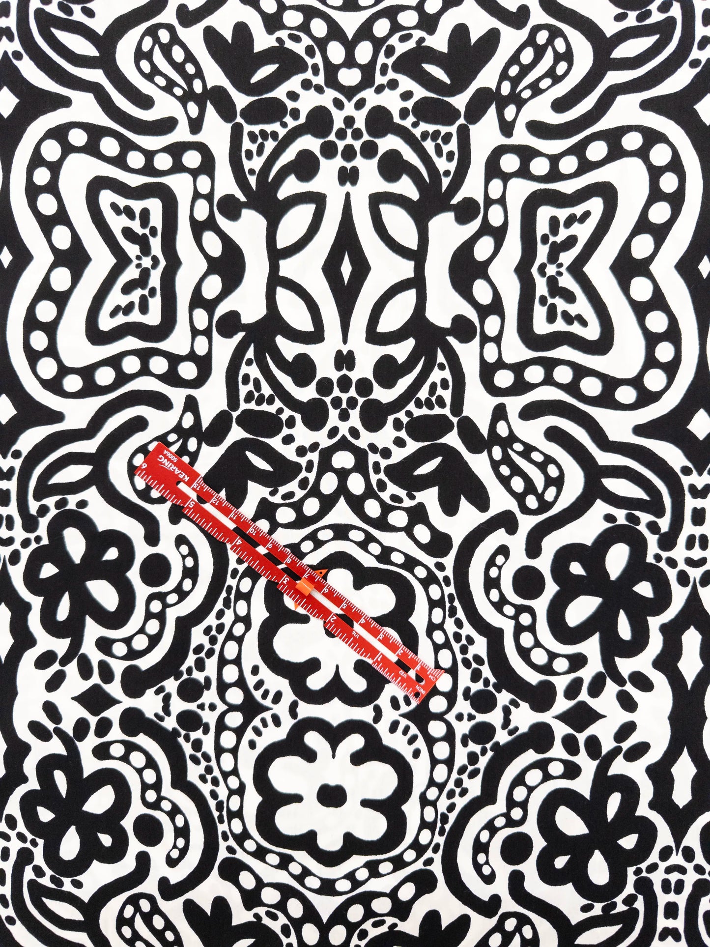 Cotton Rayon Print in Abstract