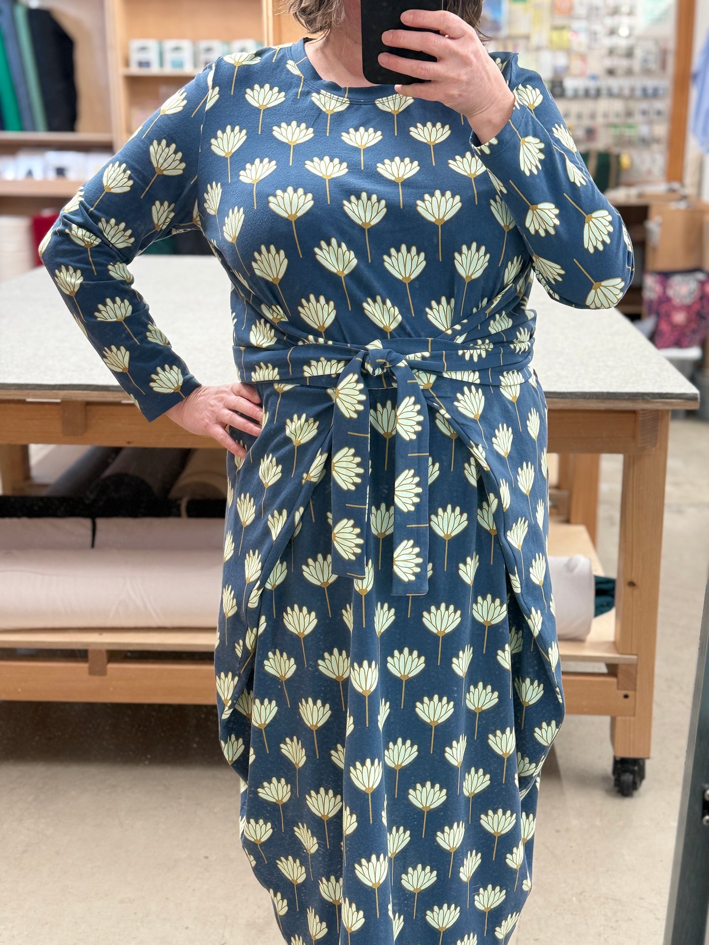 Learn to Sew the Kielo Wrap Dress: Advanced Knits