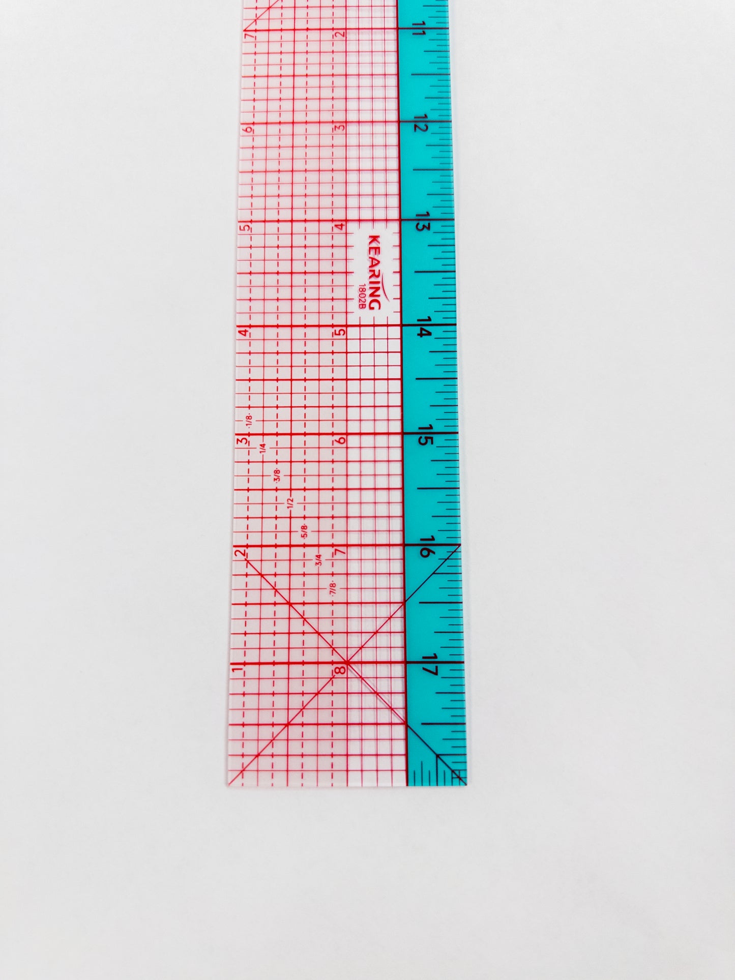 Dual Color Pattern Grading Ruler