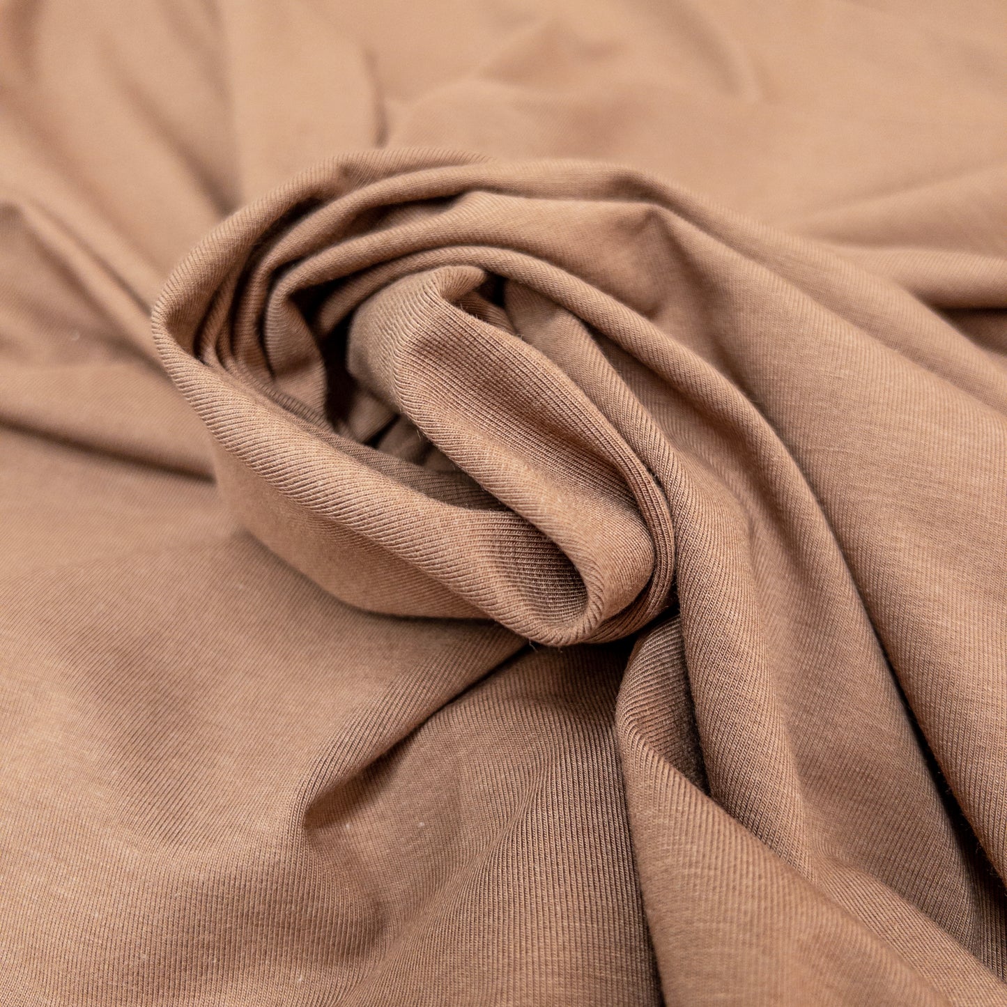 Bamboo/ Cotton Jersey in Americano