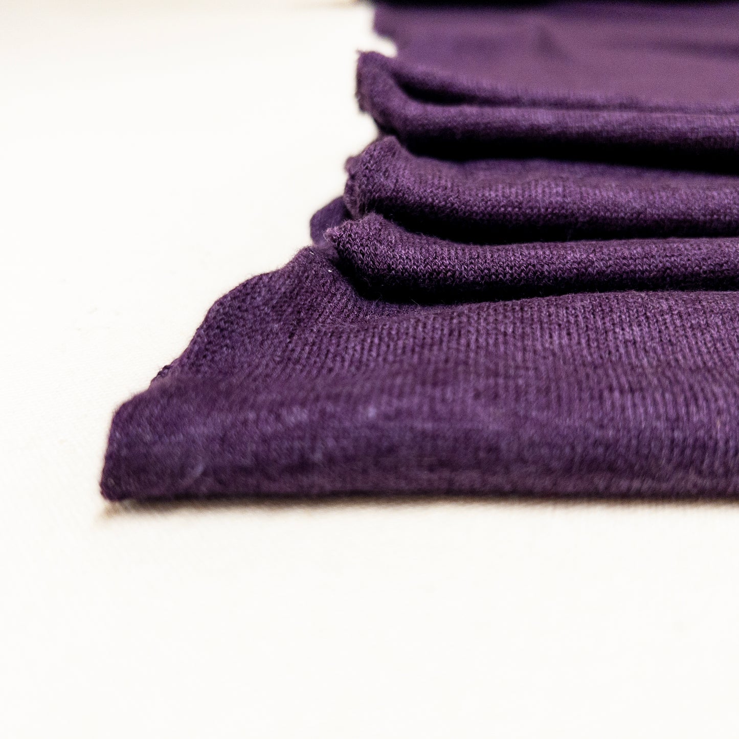 Rayon / Cotton / Modal Knit in Plum