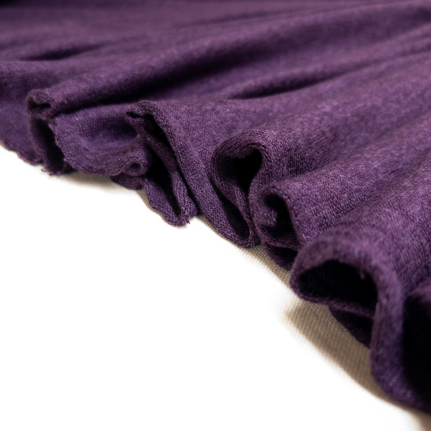 Rayon / Cotton / Modal Knit in Plum