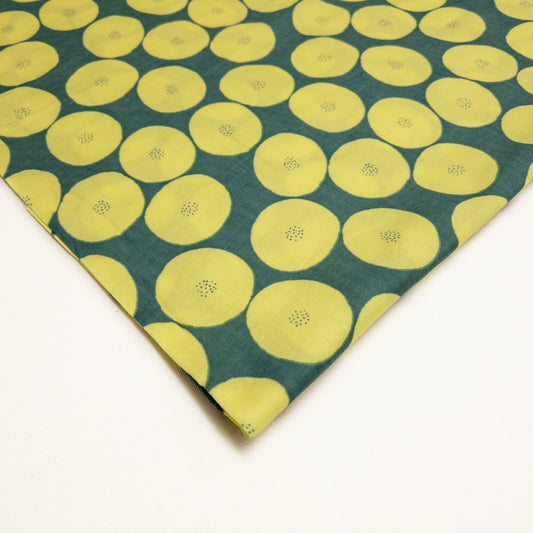Abstract Double Gauze in Yellow