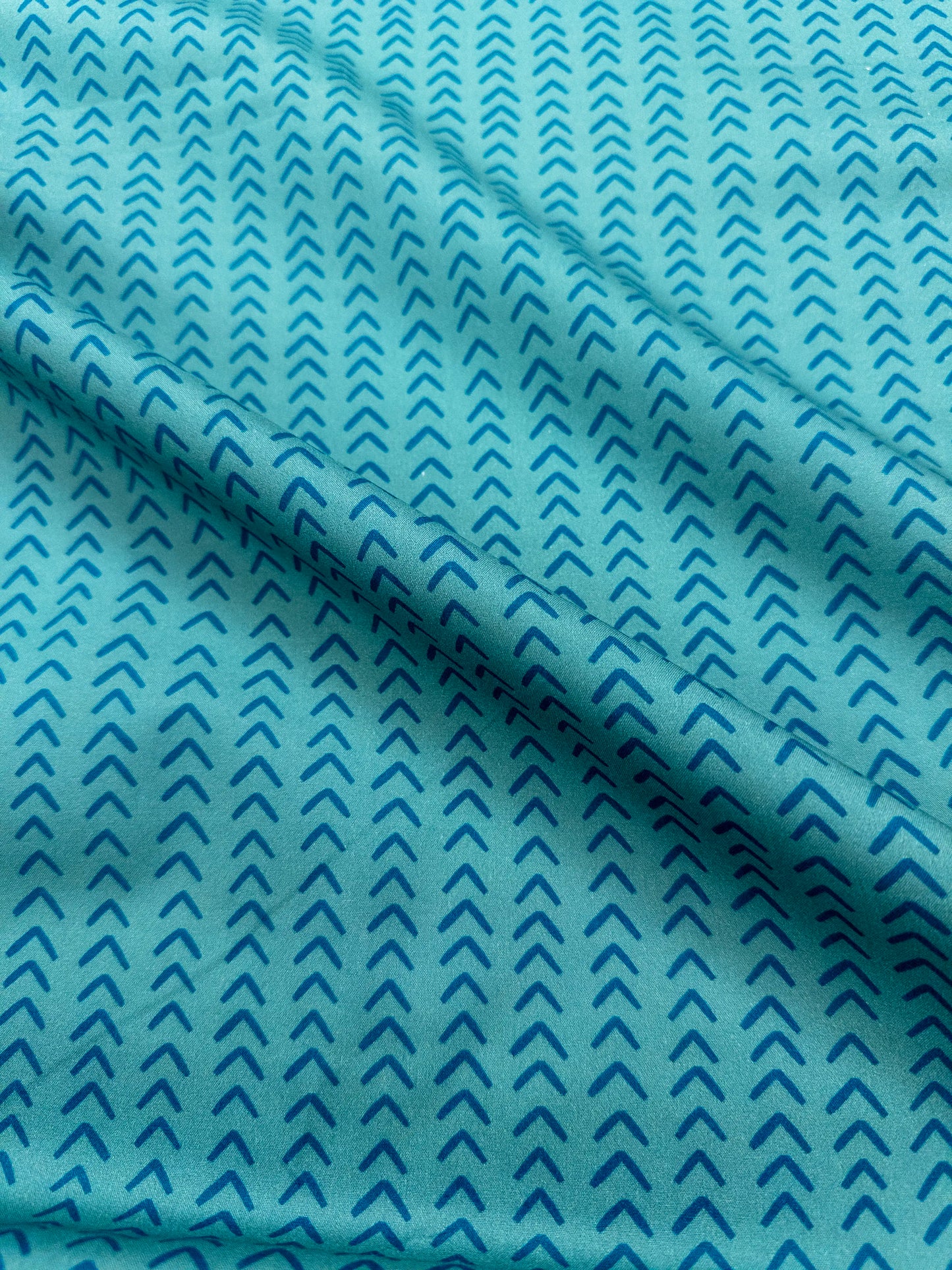 Chevron in Slate Midnight