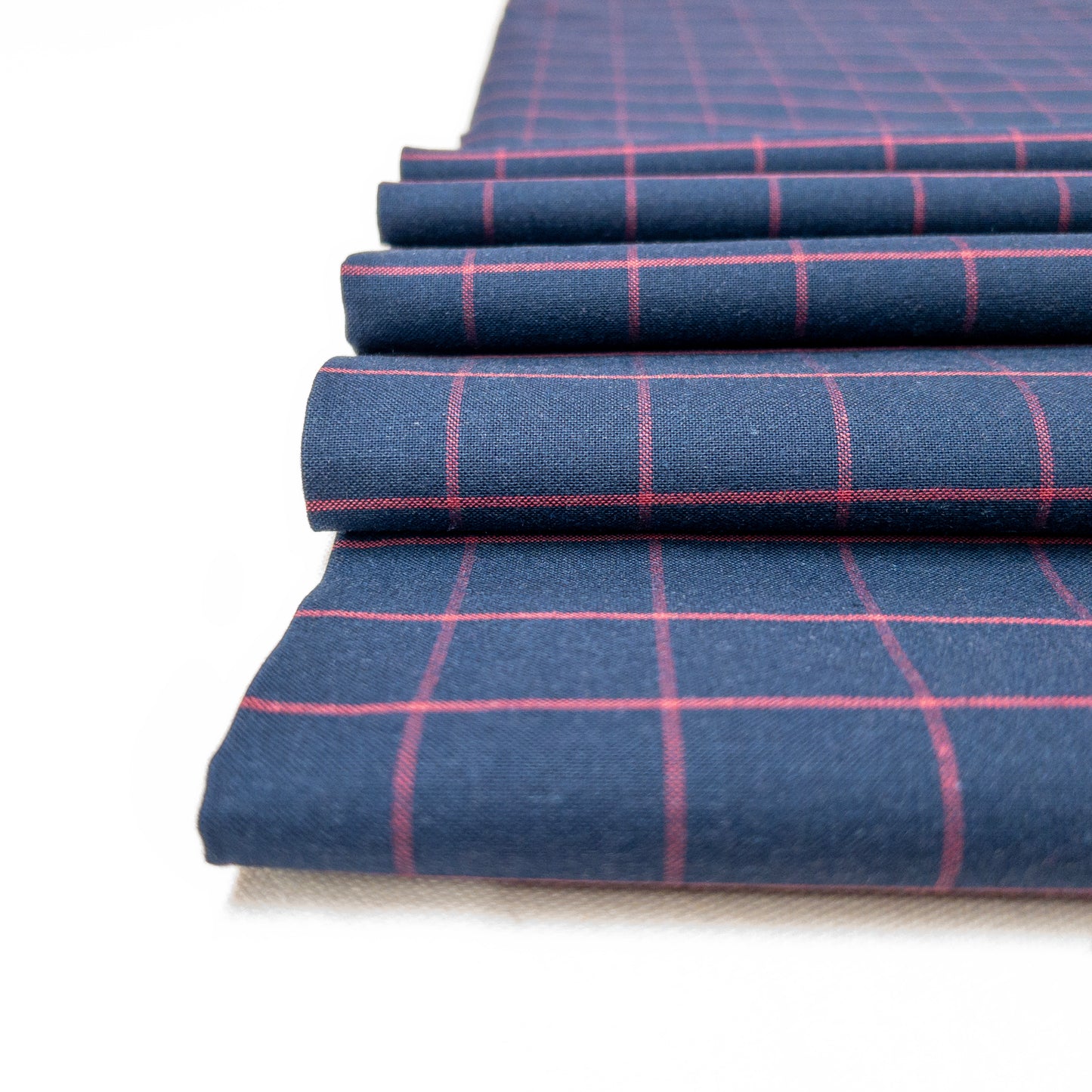 Organic Cotton Oxford in Indigo Night