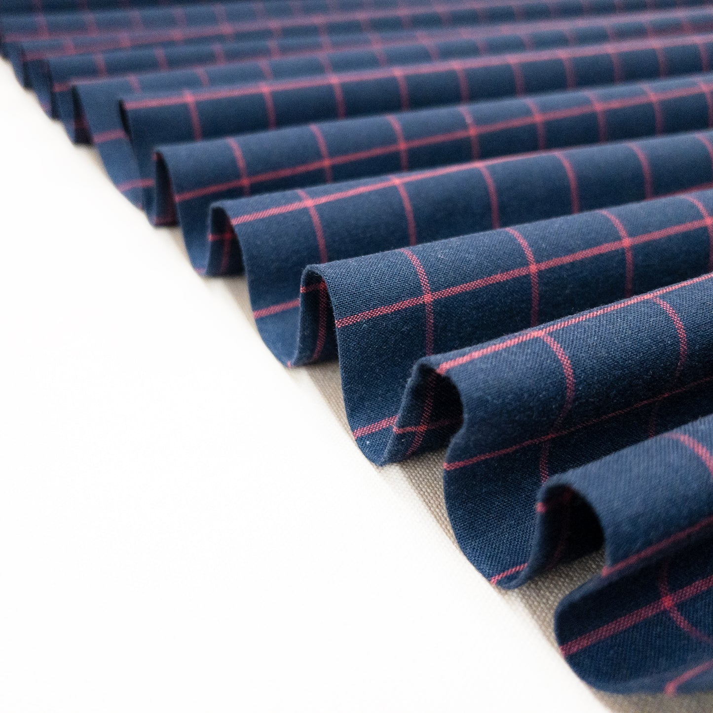 Organic Cotton Oxford in Indigo Night
