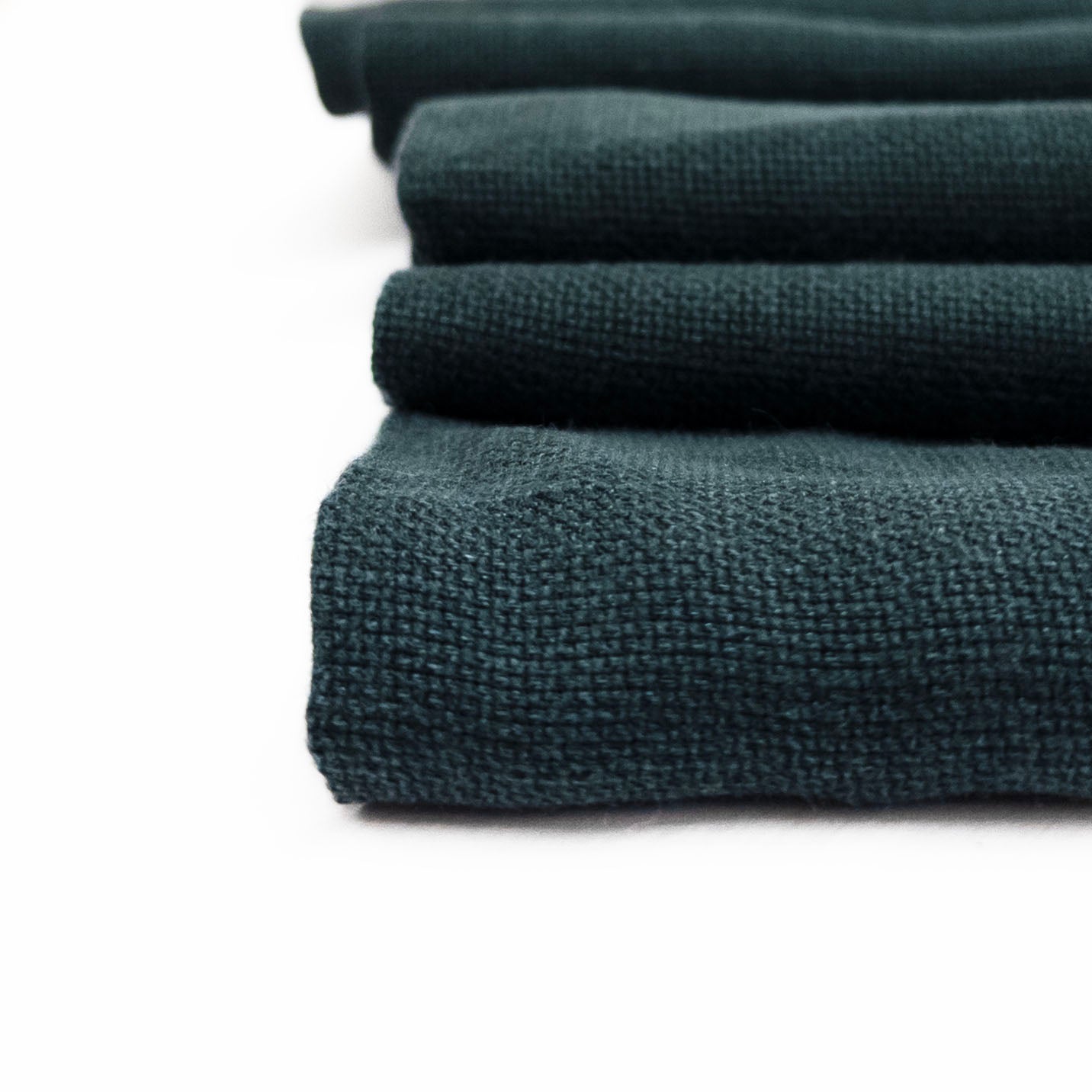 Linen Blend in Deep Green