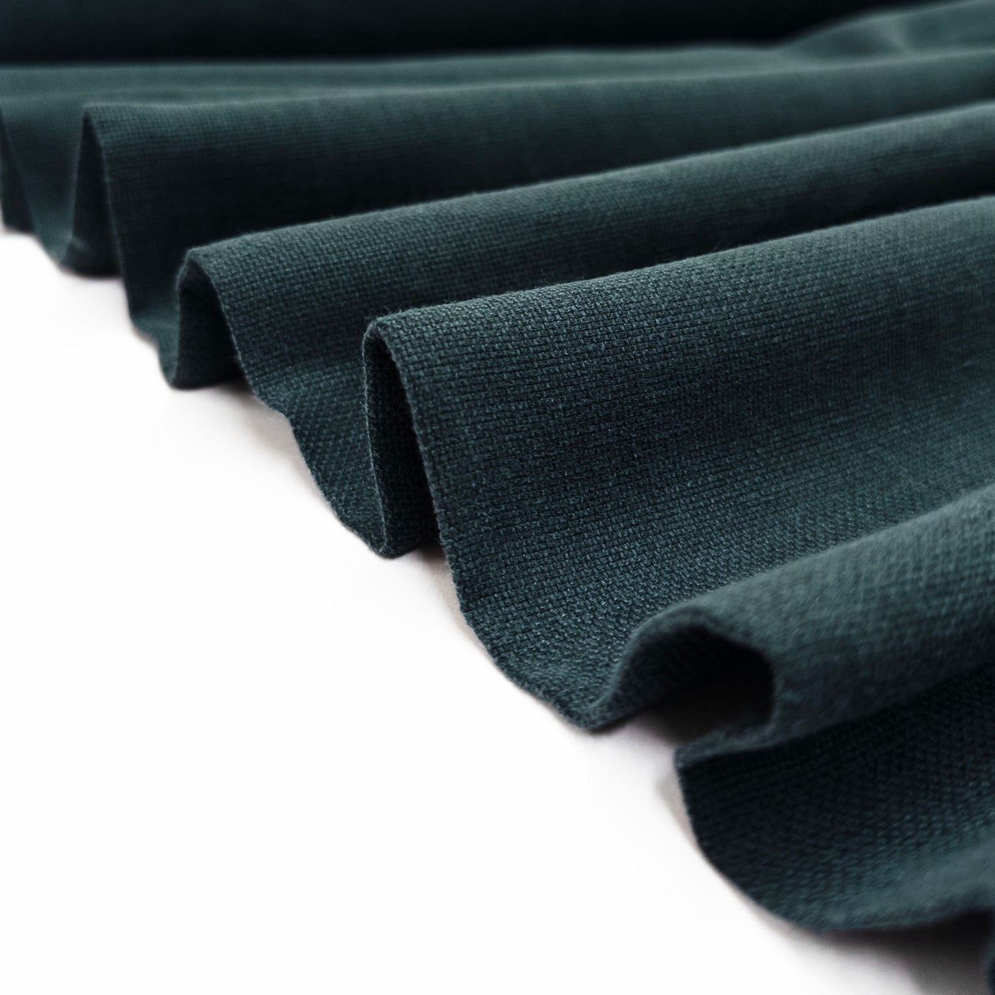 Linen Blend in Deep Green