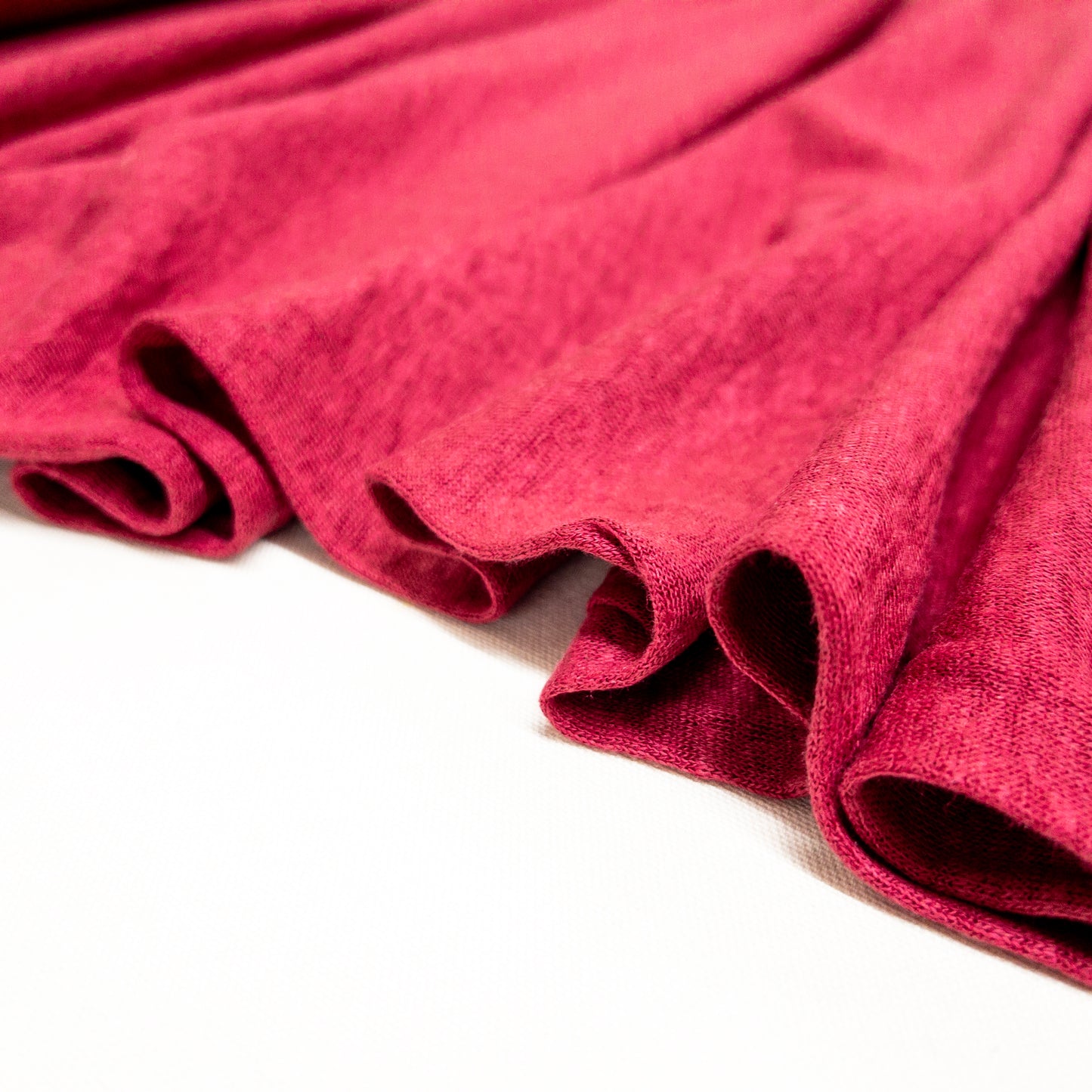 100% Fine Linen Knit in Fuchsia