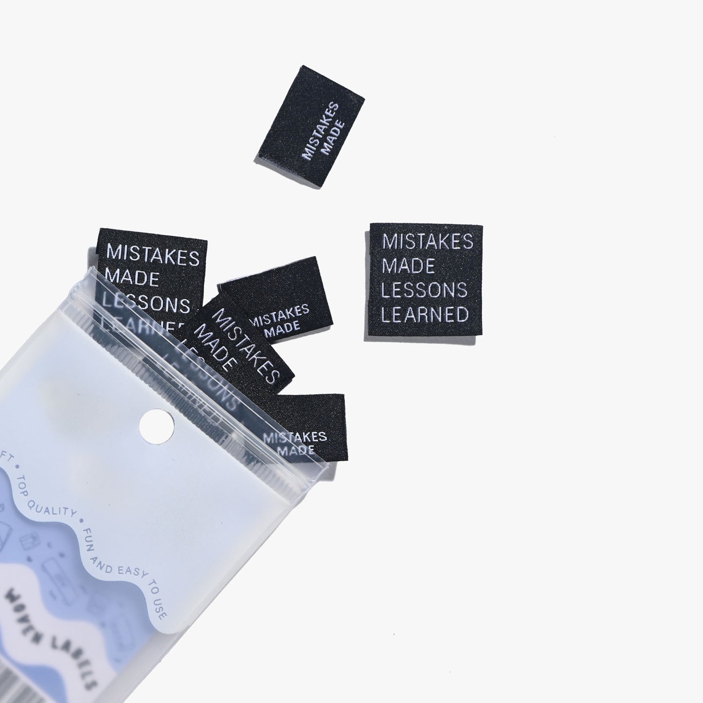Mistakes Made Lessons Learned Labels