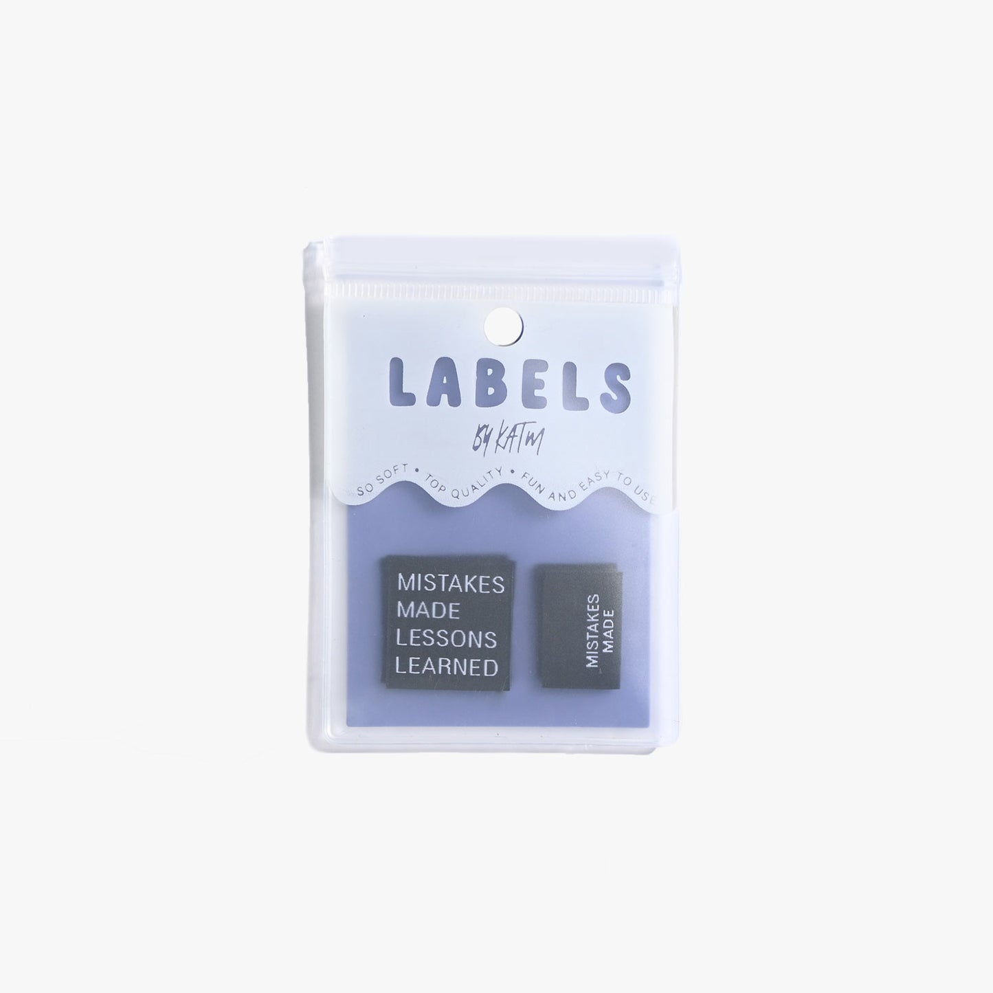 Mistakes Made Lessons Learned Labels