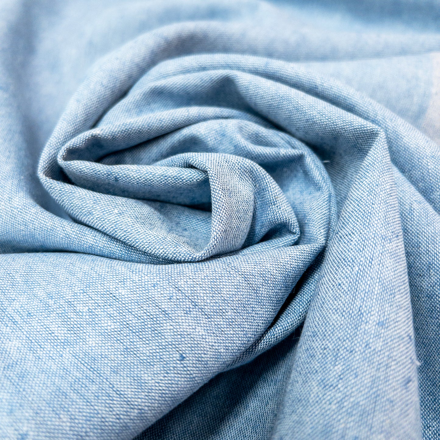 Essex Cotton Linen Blend in Cadet