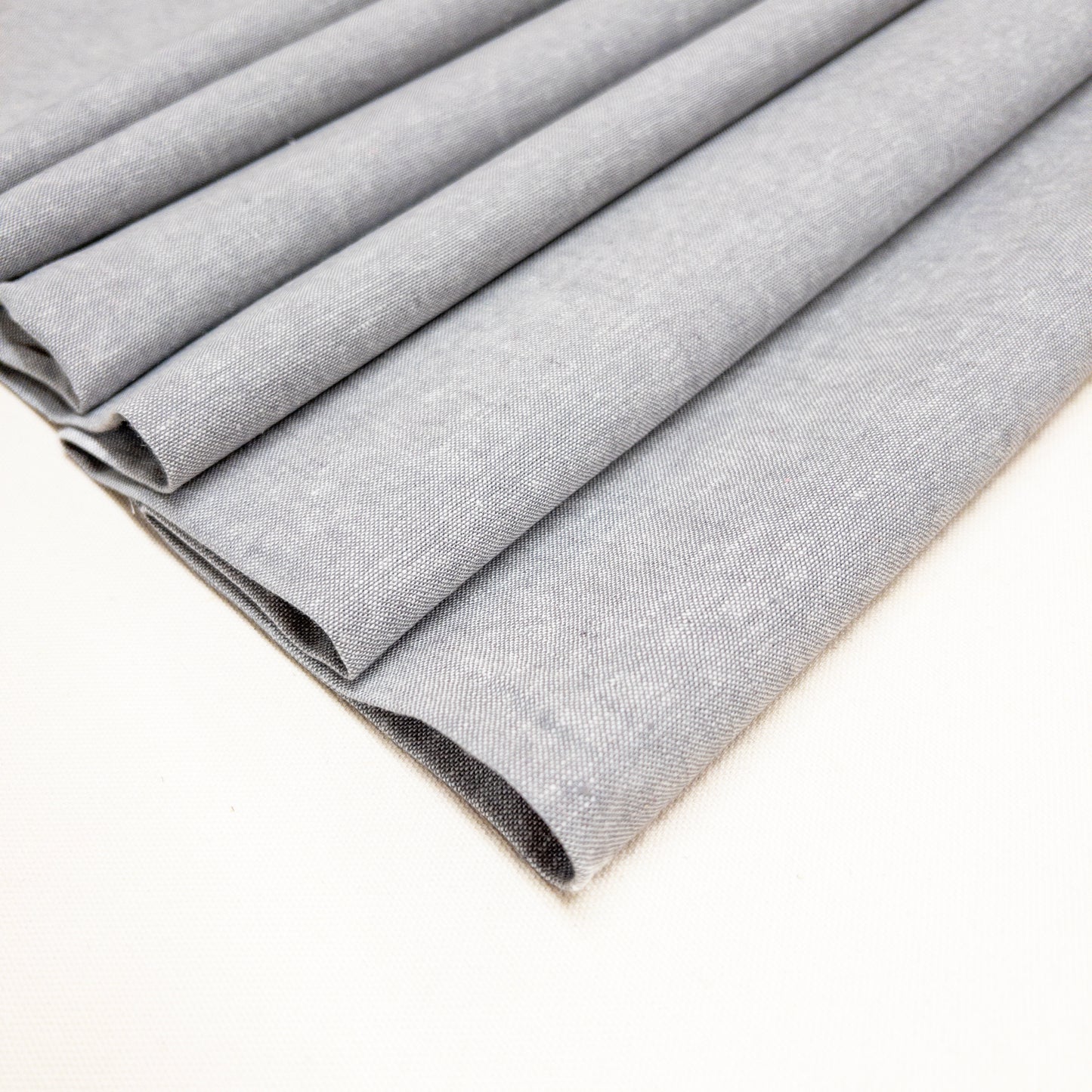 Essex Cotton Linen Blend in Steel