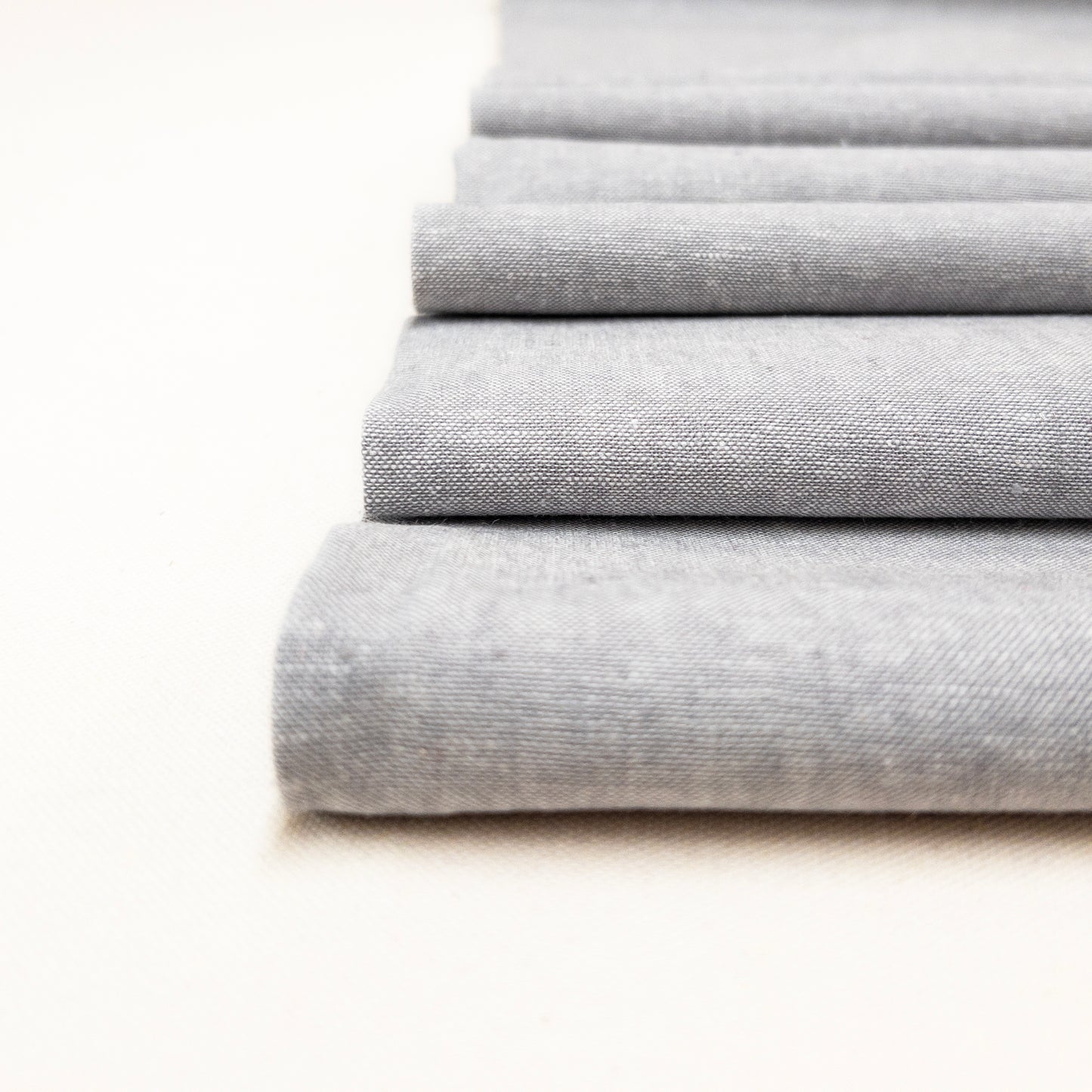 Essex Cotton Linen Blend in Steel