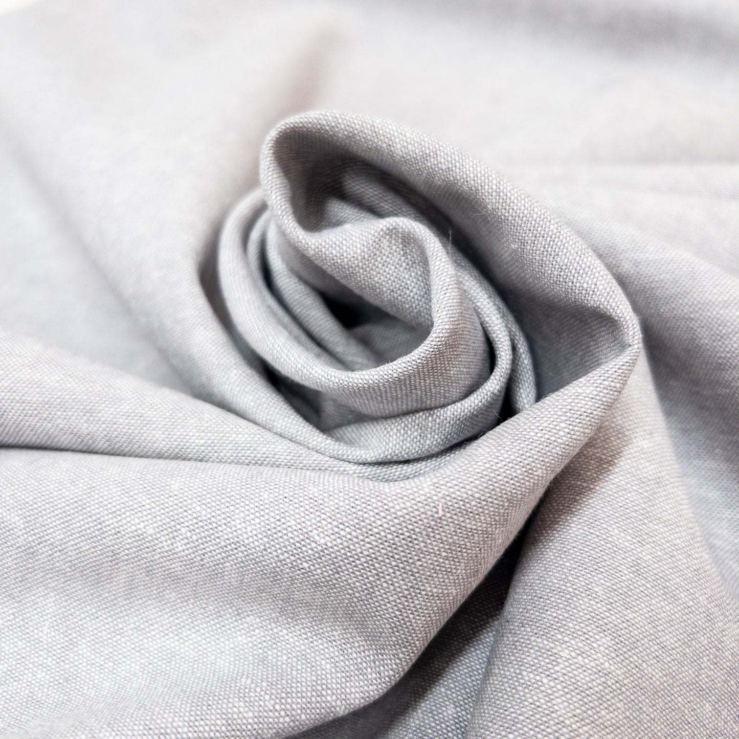 Essex Cotton Linen Blend in Steel