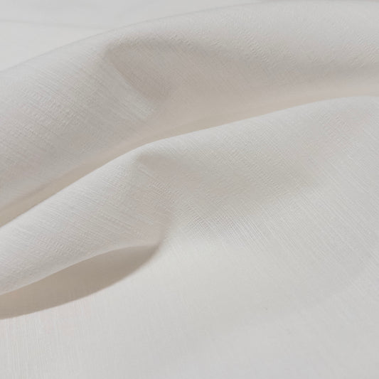 Textured Cotton in White
