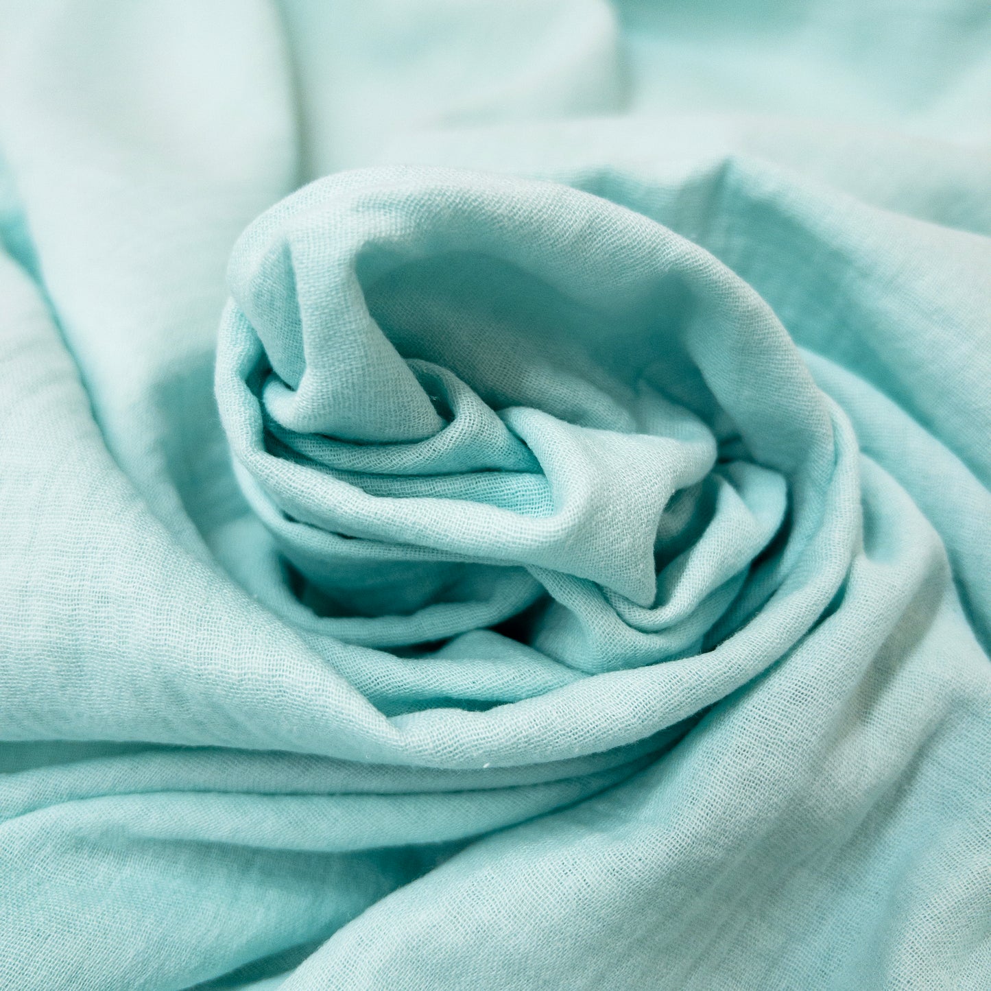 Organic Cotton Double Gauze in Mountain Mist
