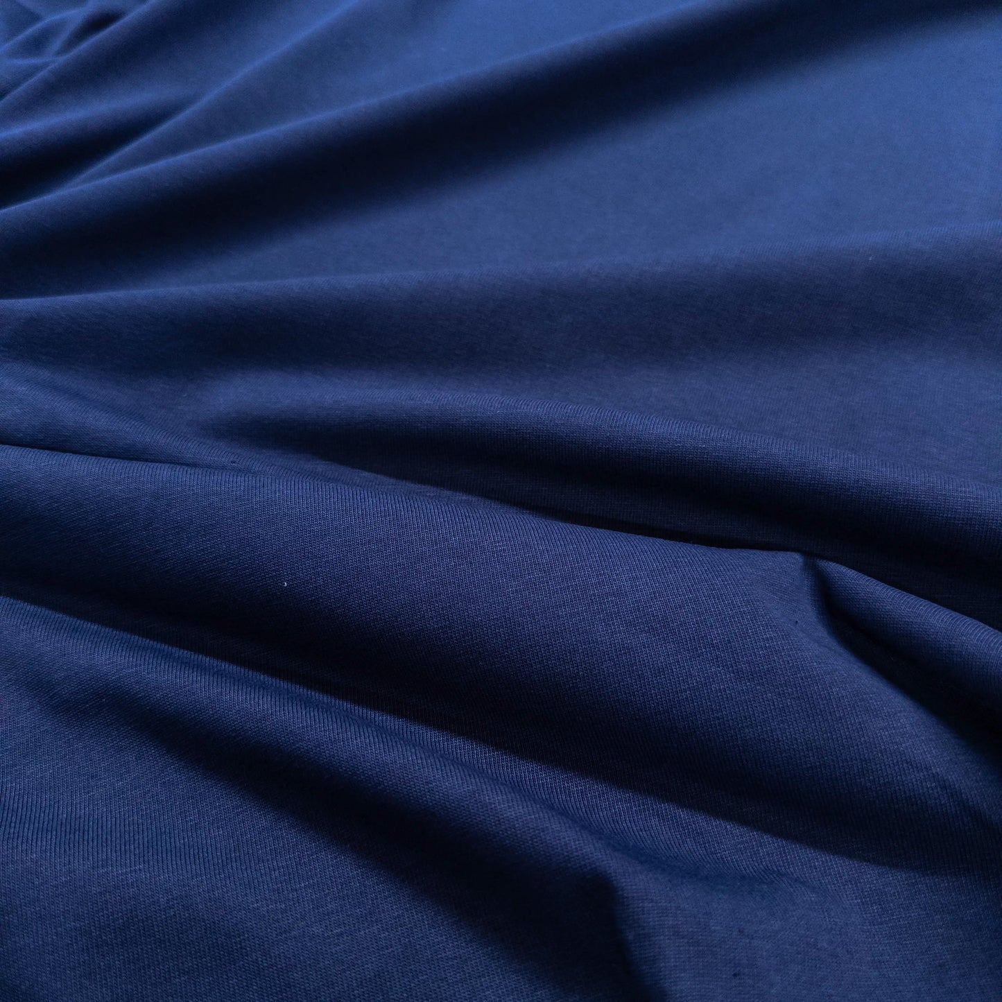 100% Cotton Jersey in Navy - 6.7oz