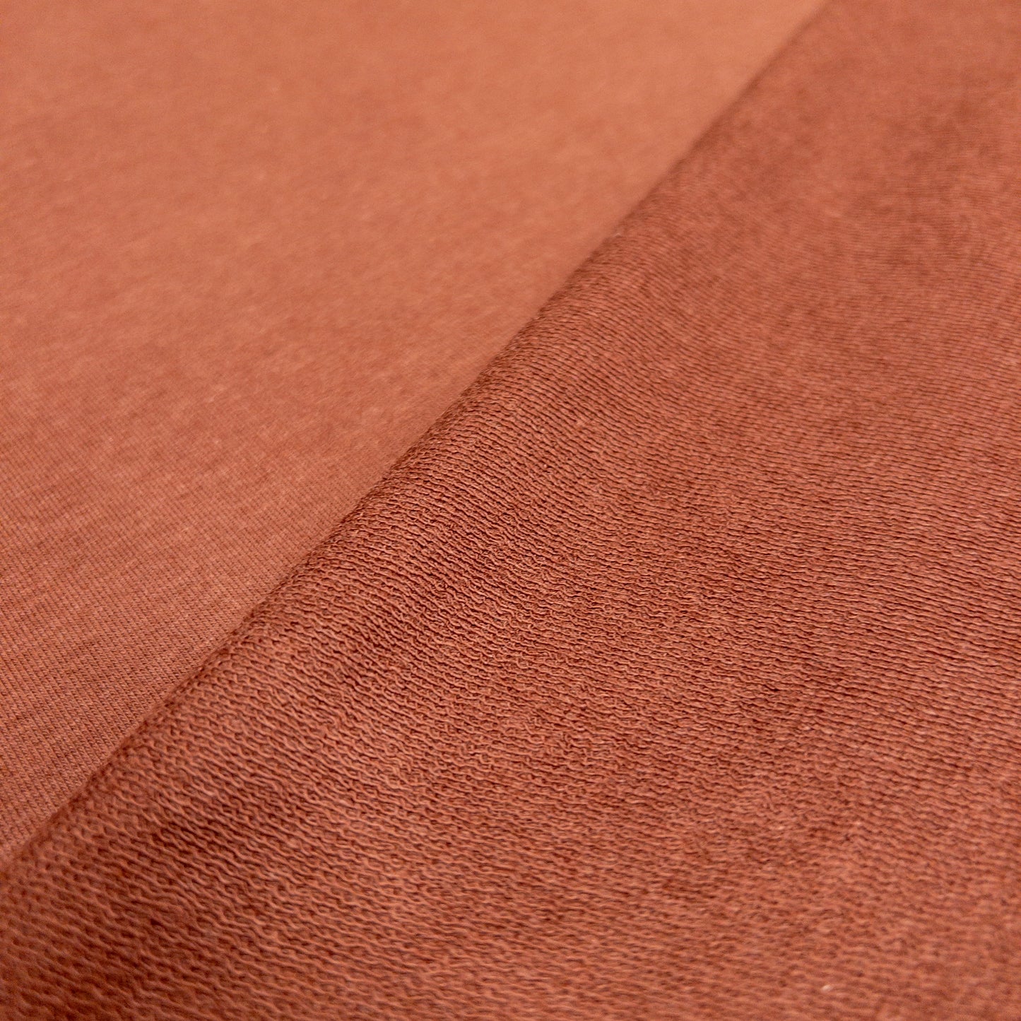 Bamboo/ Cotton French Terry in Cocoa