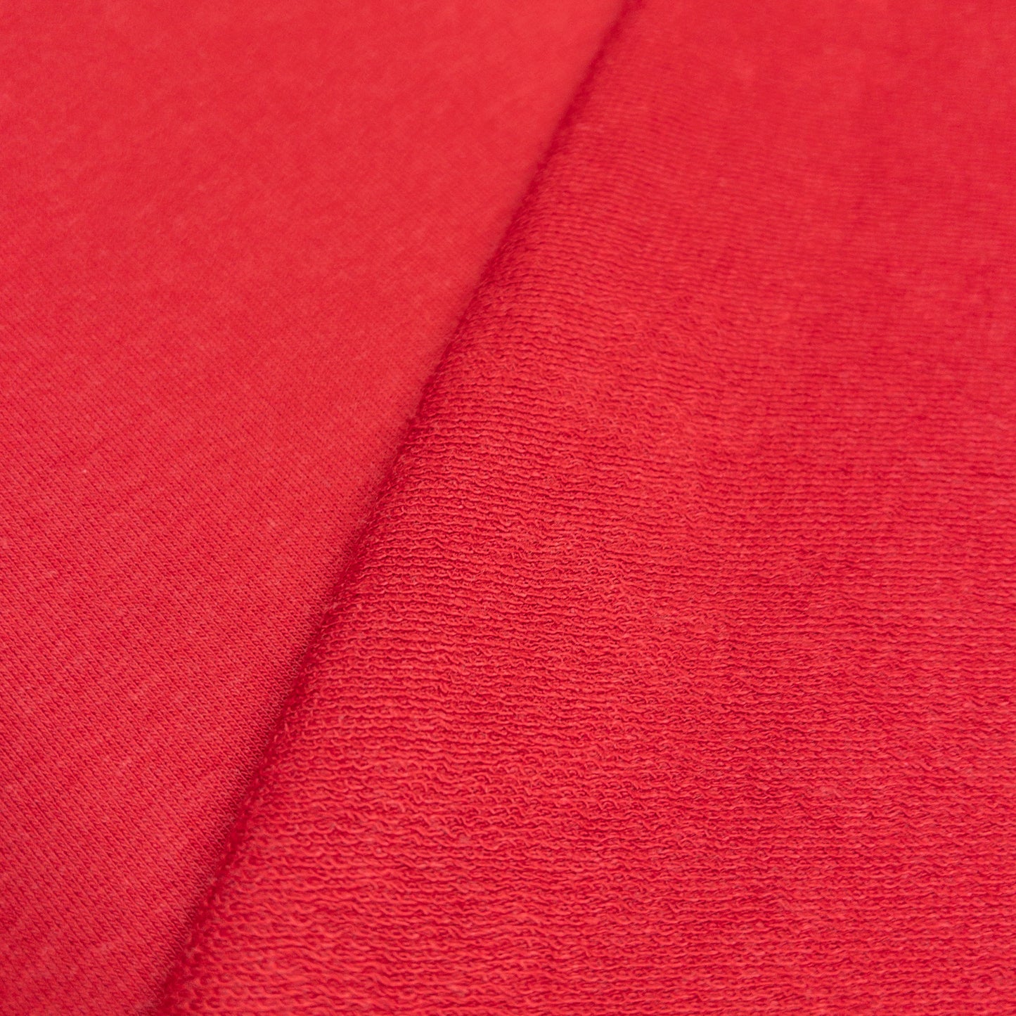 Bamboo/ Cotton French Terry in Deep Red