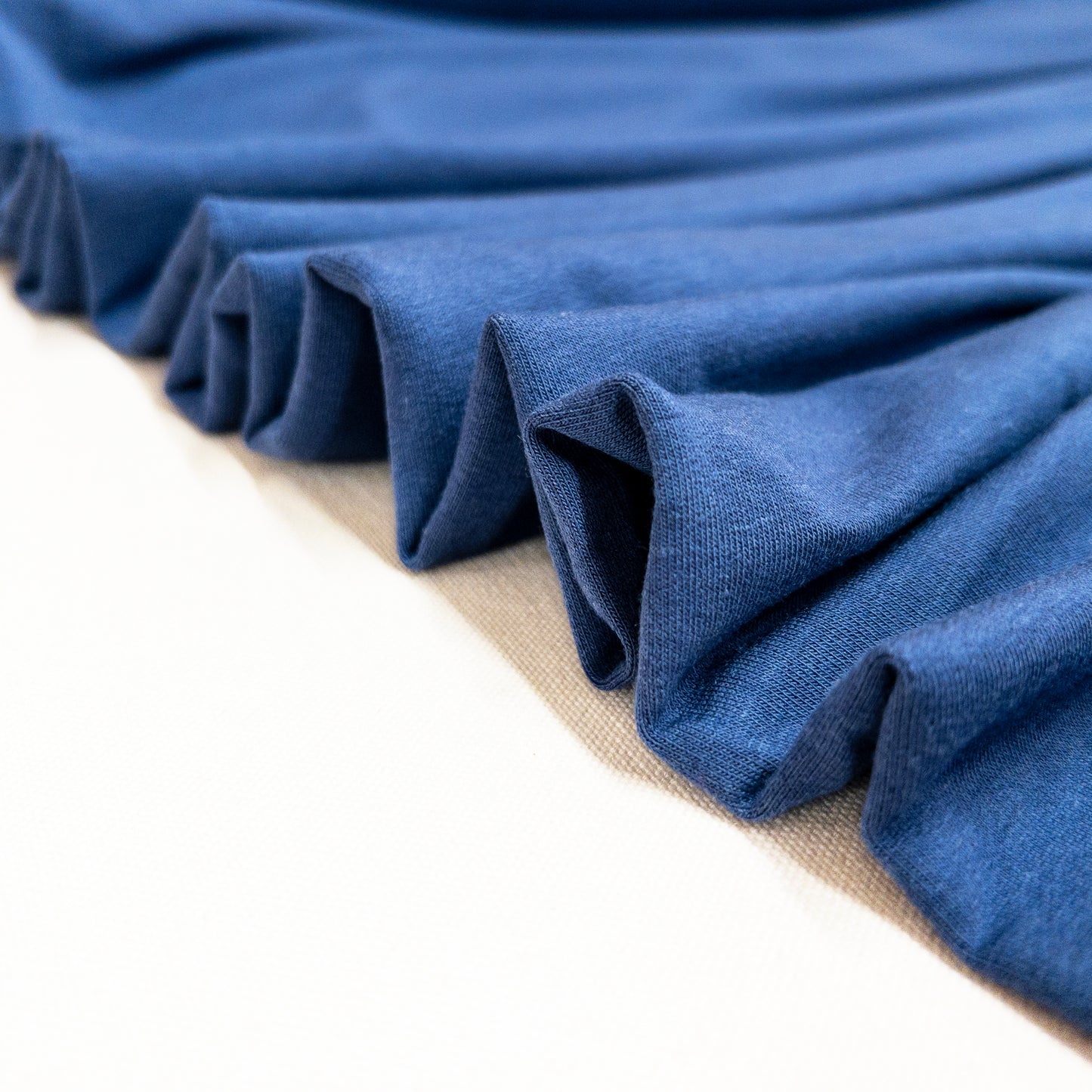 Bamboo/ Cotton French Terry in Midnight Blue