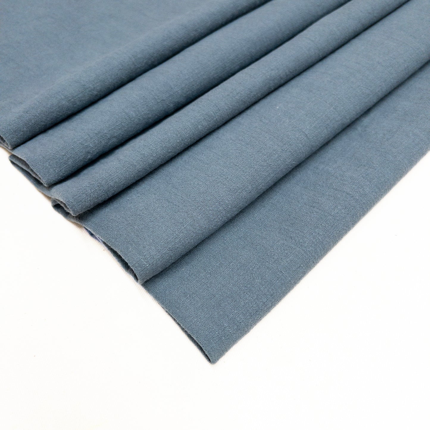 Crinkle Cotton Slub in Slate