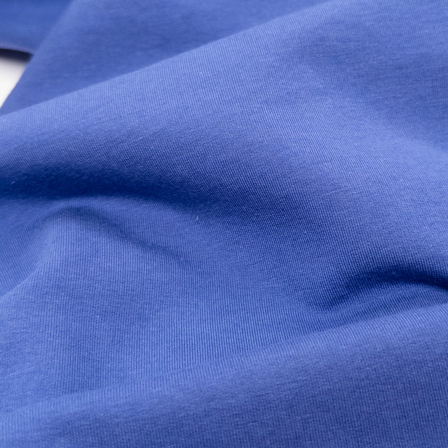 Fleece Backed Bamboo Cotton Knit in Blue Dusk