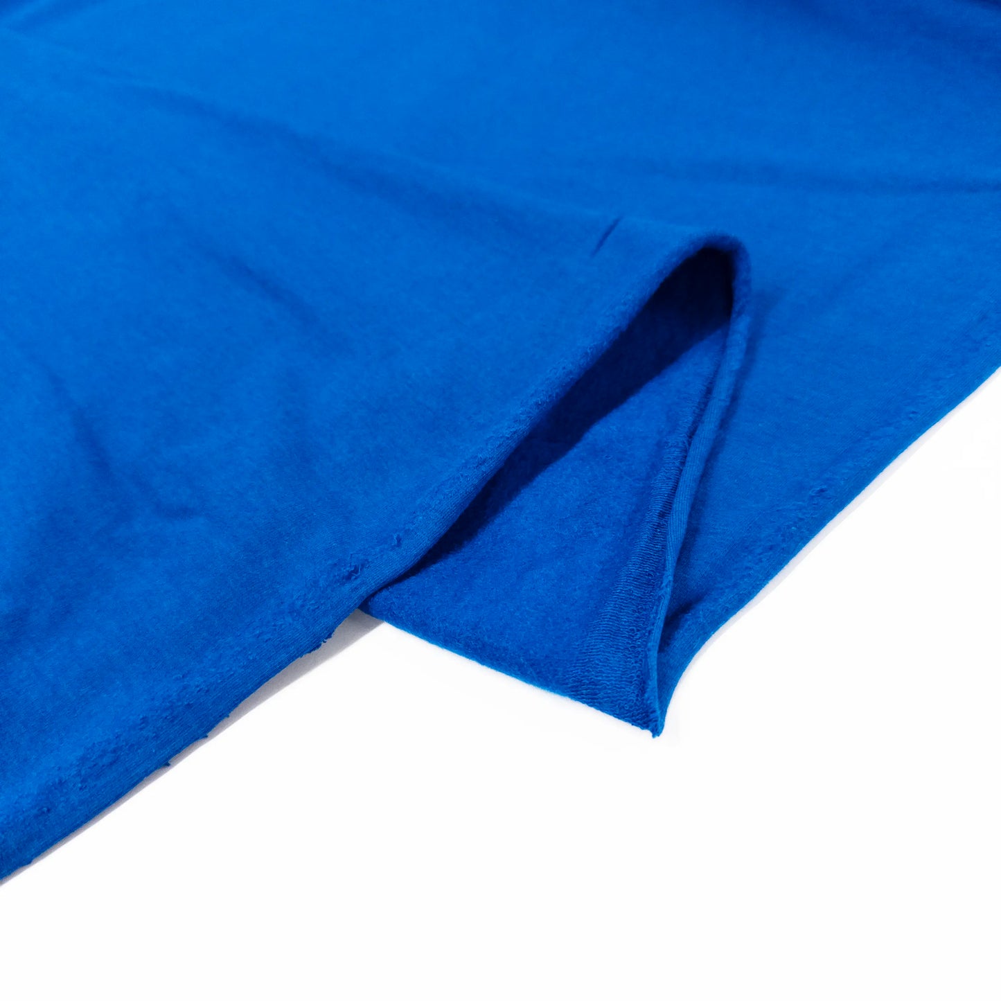 Fleece Backed Bamboo Cotton Knit in Royal