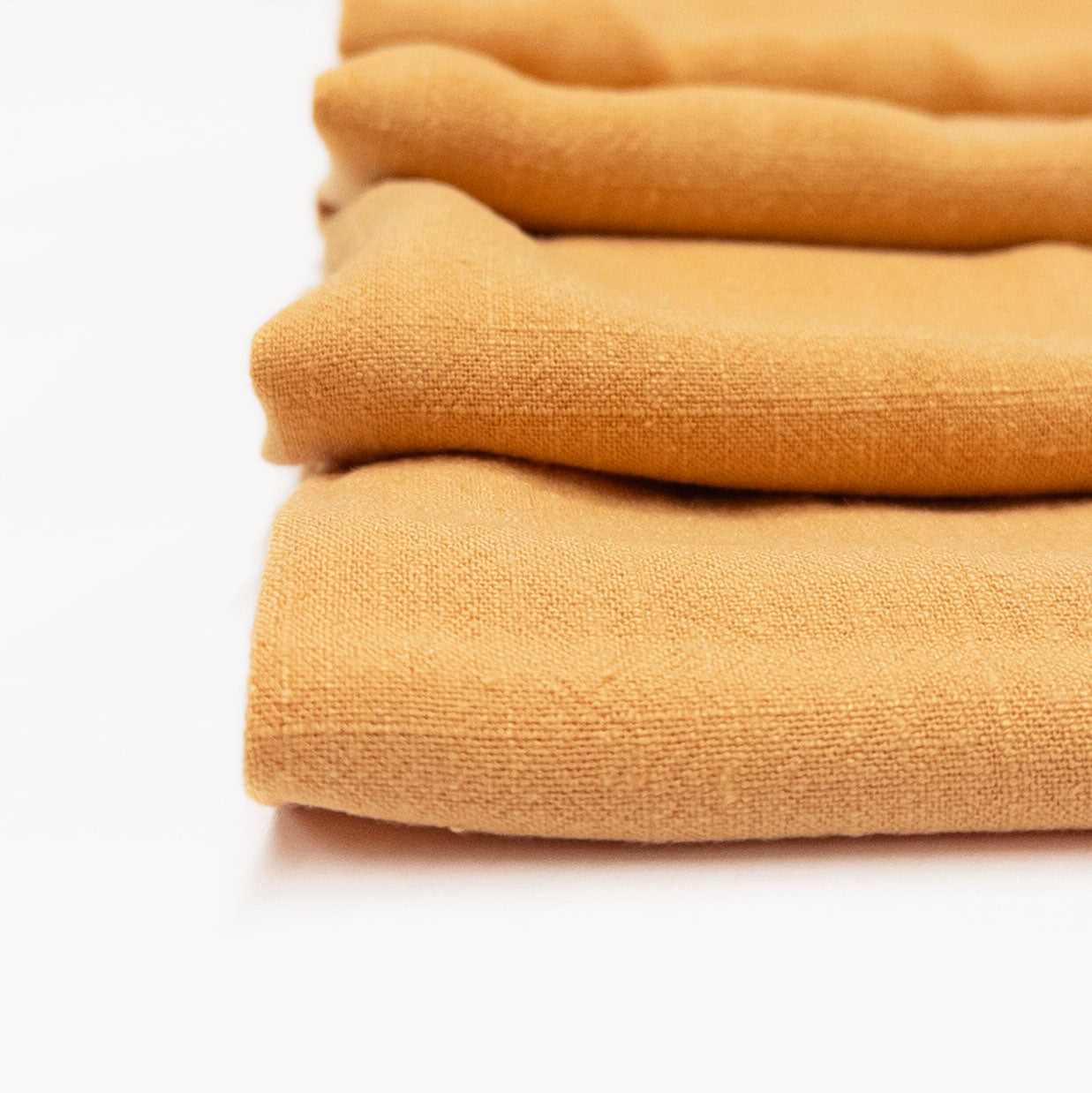 Linen Viscose Noil in Honey