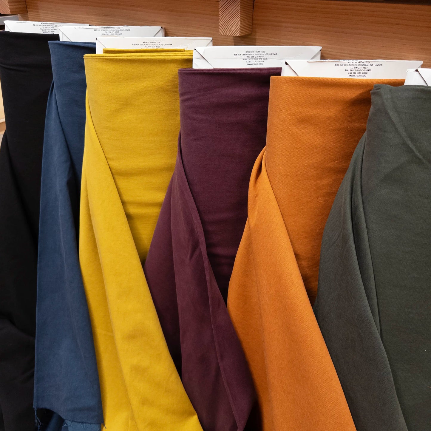 Tencel Cotton Twill in Military