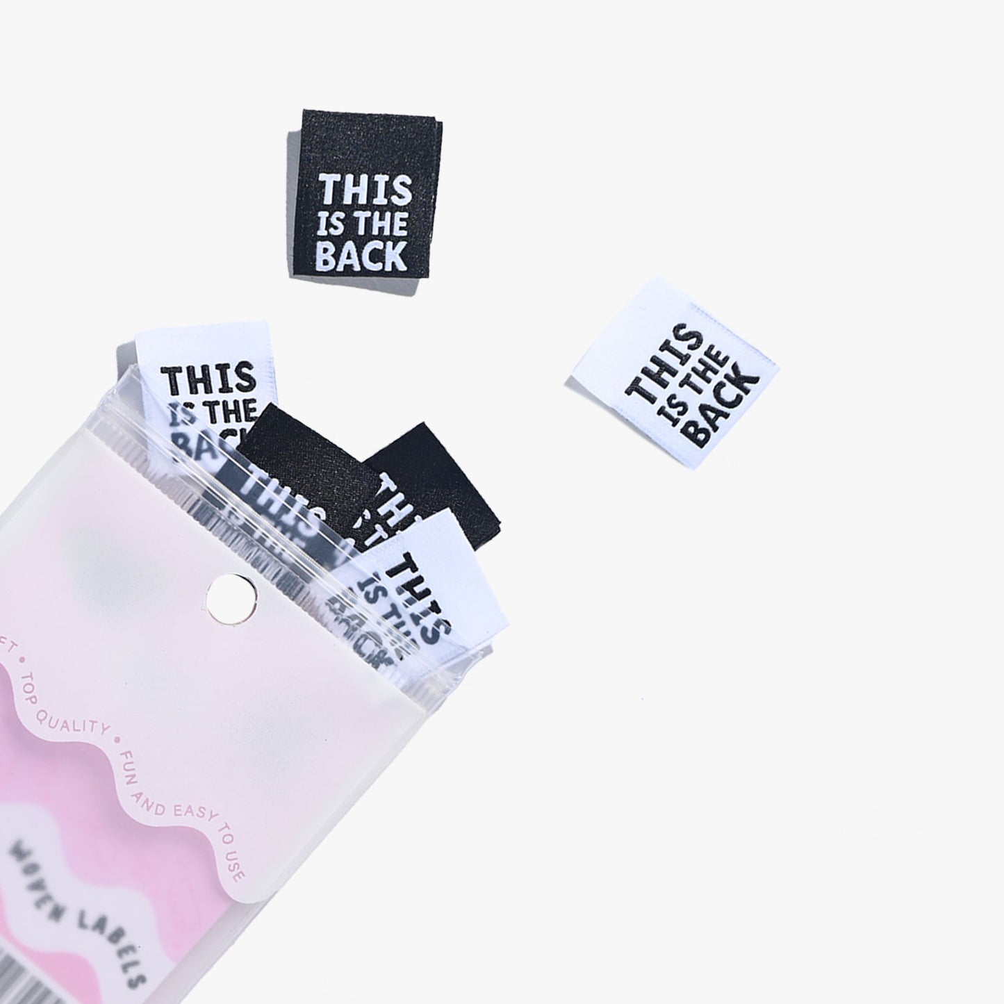 This is the Back - Woven Labels