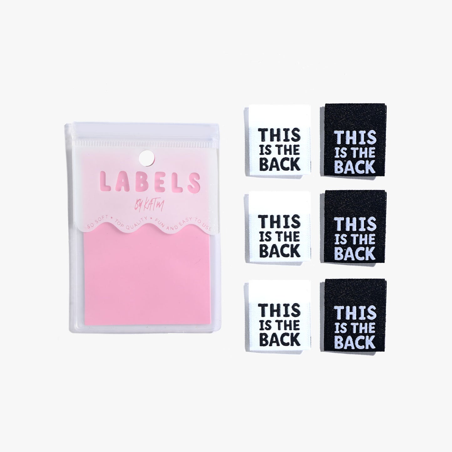 This is the Back - Woven Labels