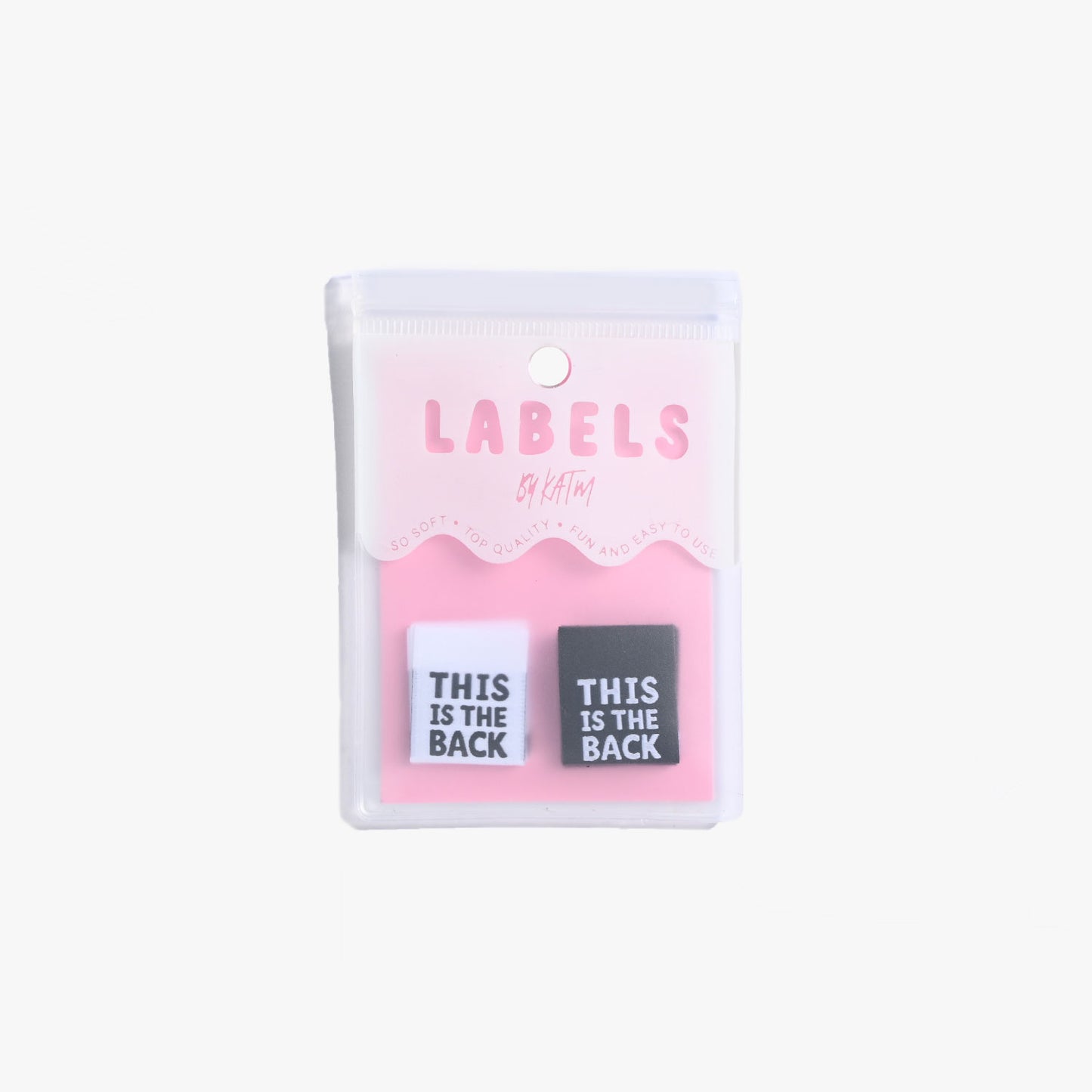 This is the Back - Woven Labels