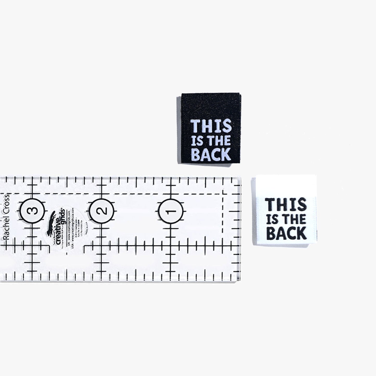 This is the Back - Woven Labels