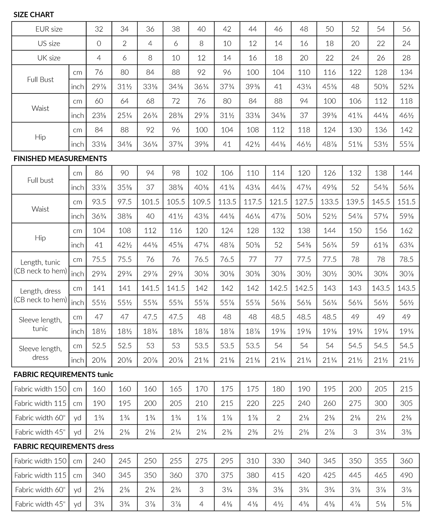 MAITE raglan tunic & dress