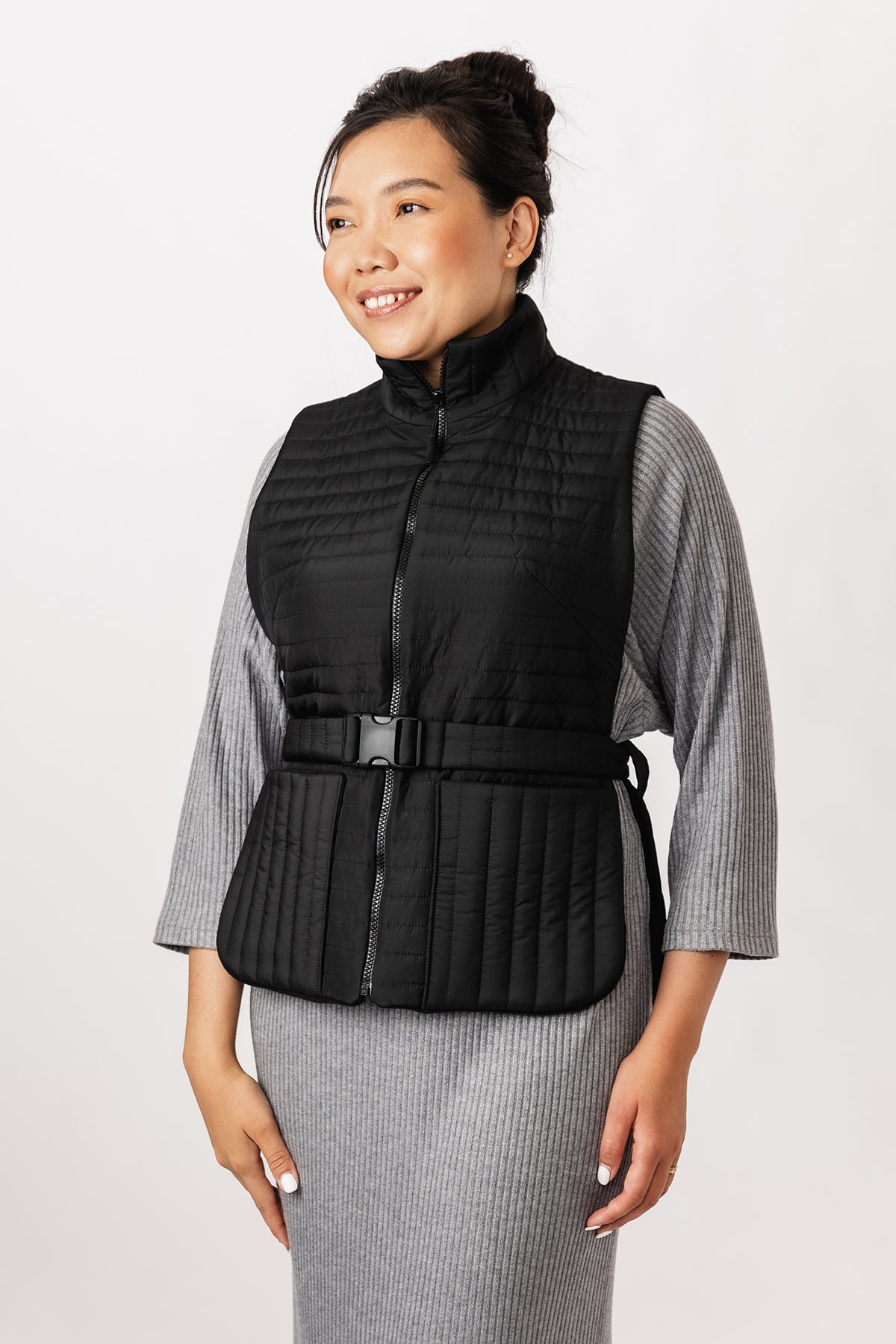 SAANA puffer vest