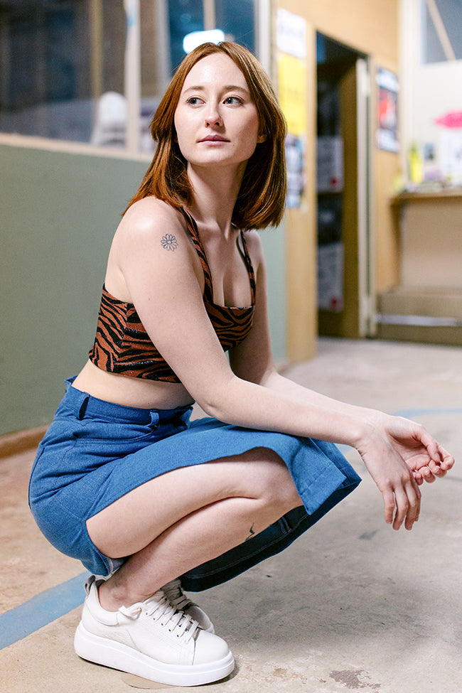 Jeansrock Schnittmuster FRIDA