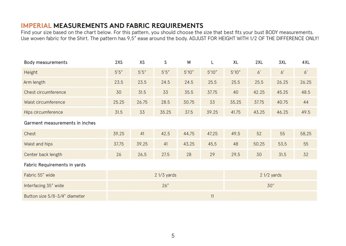Heavy shirt sewing pattern Wardrobe By Me
