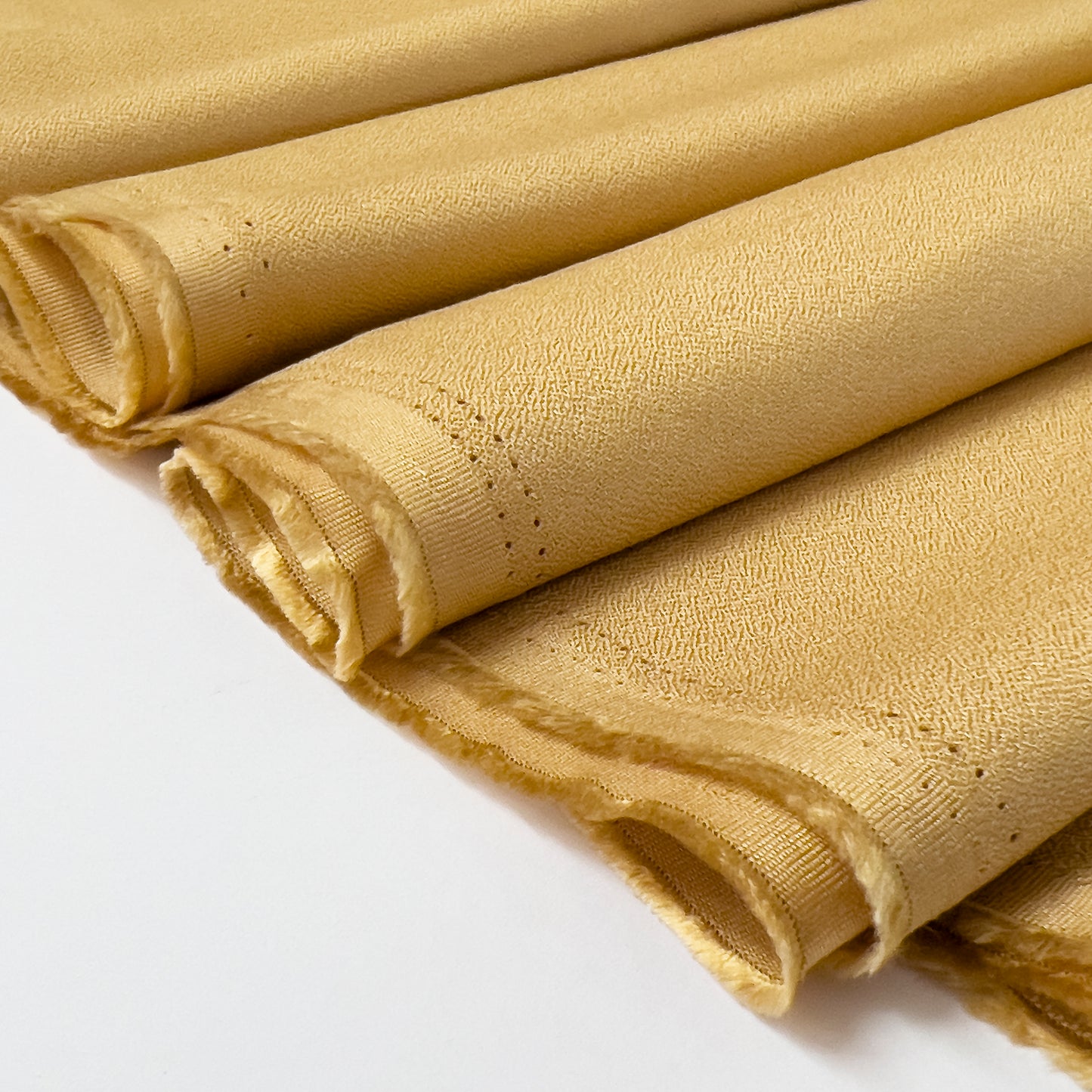 Viscose Crepe in Mustard